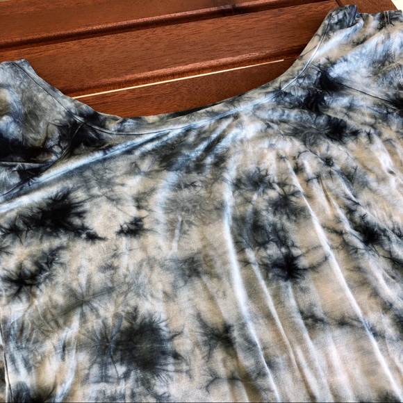 🏷SOLD VICI Stonewash Tie Dye Waist Tie Pantsuit - Picture 3 of 11